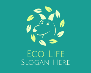 Eco-Friendly Dog logo design