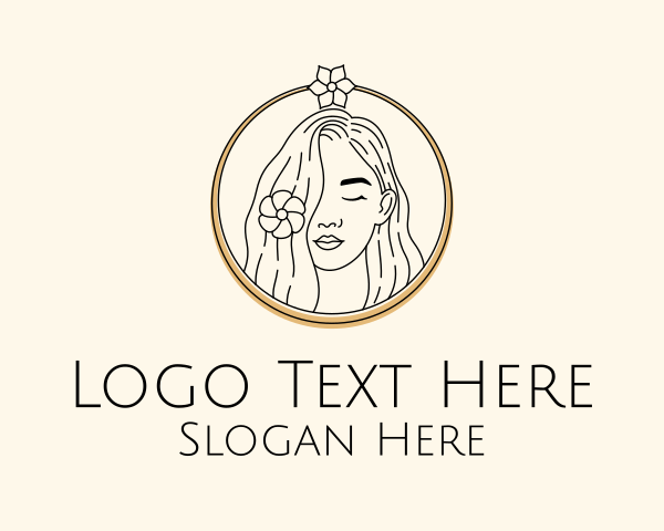 Woman logo example 3