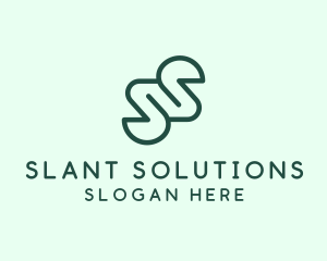 Minimalist Monoline Letter S Business logo design