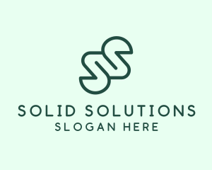 Minimalist Monoline Letter S Business logo design