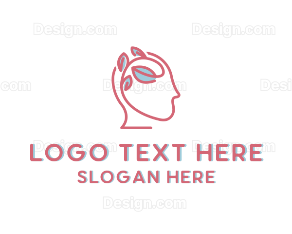 Psychology Mental Health Therapist Logo