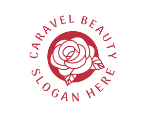 Beauty Rose Floral logo design