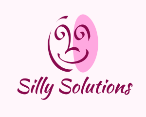 Silly Face Doodle logo design