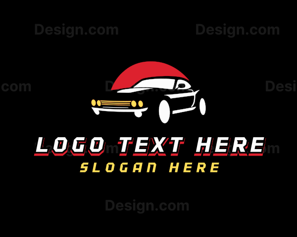 Sports Car Vehicle Logo