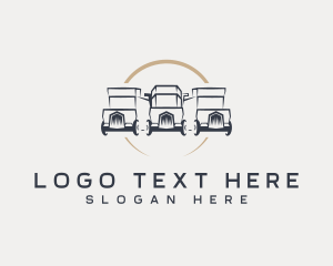 Transport Truck Automotive logo