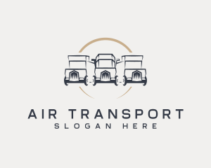 Transport Truck Automotive logo design