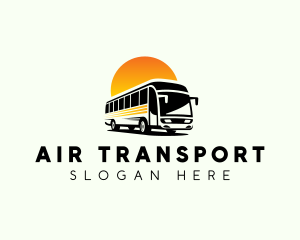 Tourist Bus Travel logo design