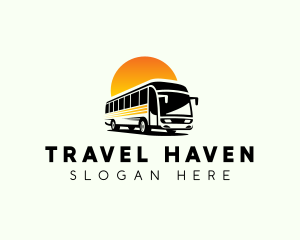 Tourist Bus Travel logo
