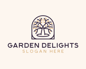 Organic Tree Arborist logo design