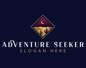 Desert Travel Adventure logo design