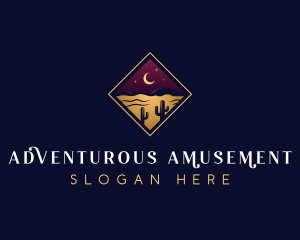 Desert Travel Adventure logo design