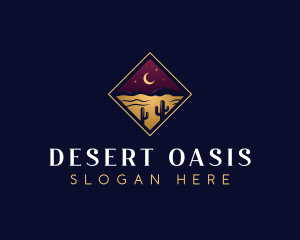 Desert Travel Adventure logo design