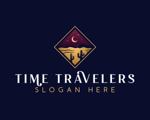 Desert Travel Adventure logo design