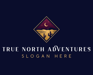 Desert Travel Adventure logo design