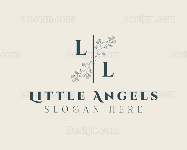 Floral Wedding Event Styling Logo