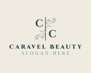 Floral Wedding Event Styling logo design