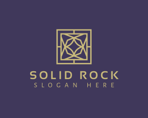 Geometric Tile Flooring  logo design