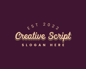 Generic Boutique Script logo design