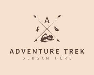 Mountain Outdoor Adventure  logo design