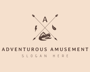 Mountain Outdoor Adventure  logo design