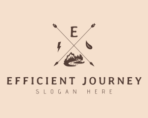 Mountain Outdoor Adventure  logo design