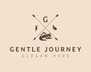 Mountain Outdoor Adventure  logo design