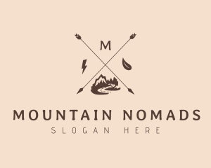 Mountain Outdoor Adventure  logo design