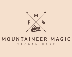 Mountain Outdoor Adventure  logo design