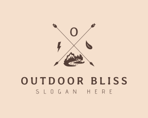 Mountain Outdoor Adventure  logo design