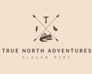 Mountain Outdoor Adventure  logo design