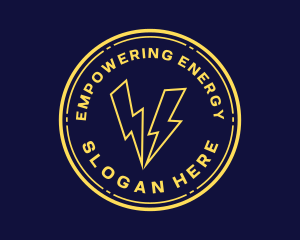 Electric Power Charge logo design