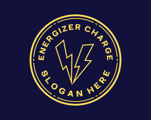 Electric Power Charge logo design