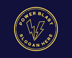 Electric Power Charge logo design