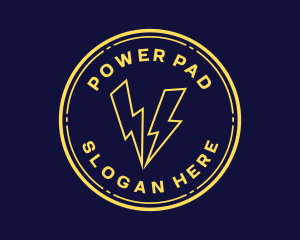 Electric Power Charge logo design