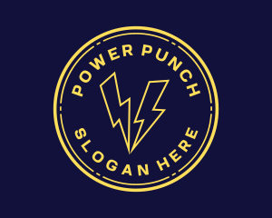 Electric Power Charge logo design