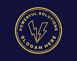 Electric Power Charge logo design