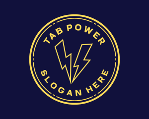 Electric Power Charge logo design