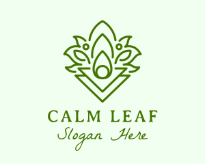 Natural Calming Oil  logo design