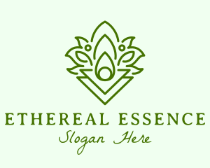 Natural Calming Oil  logo design