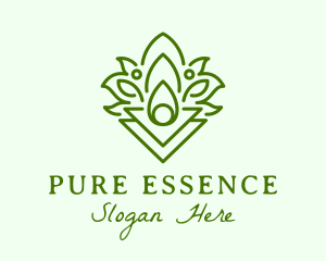 Natural Calming Oil  logo design