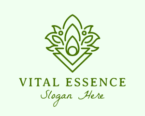 Natural Calming Oil  logo design