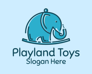Blue Elephant Kids Toy logo