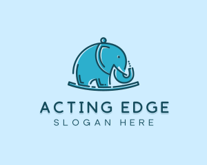 Elephant Kids Toy logo design