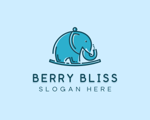 Elephant Kids Toy logo design