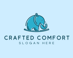 Elephant Kids Toy logo design