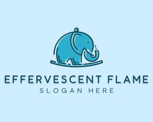 Elephant Kids Toy logo design