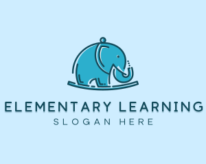 Elephant Kids Toy logo design