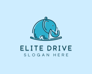 Elephant Kids Toy logo design