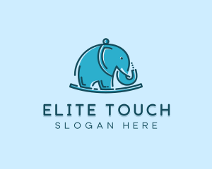 Elephant Kids Toy logo design