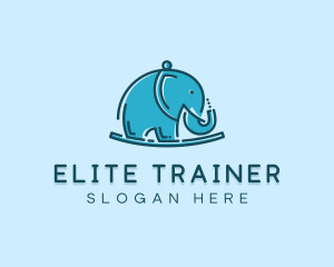 Elephant Kids Toy logo design